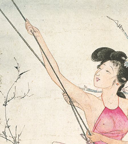 武隆县-胡也佛的仕女画和最知名的金瓶梅秘戏图